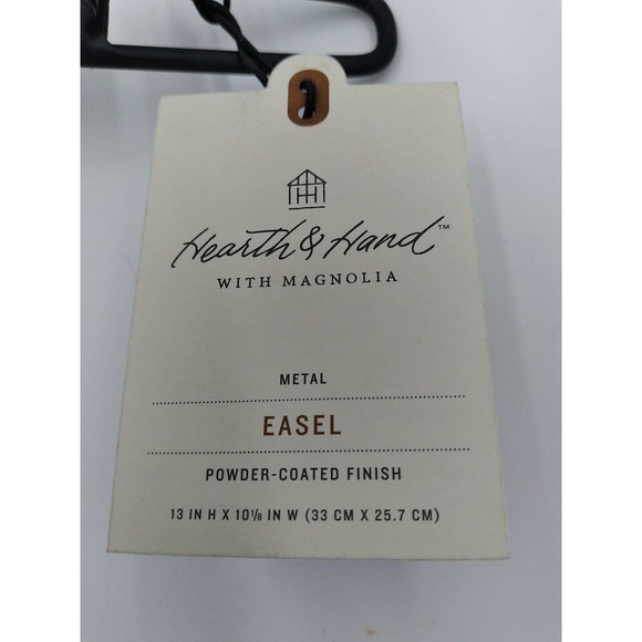 hearth and hand magnolia Metal Easel Powder Coated Finish - Picture 3 of 4